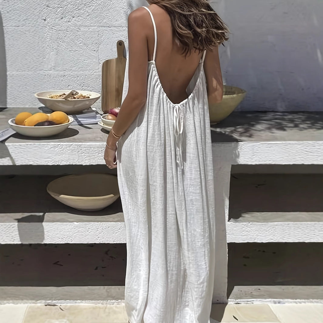 Den rygfri sommer-maxi