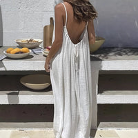 Den rygfri sommer-maxi