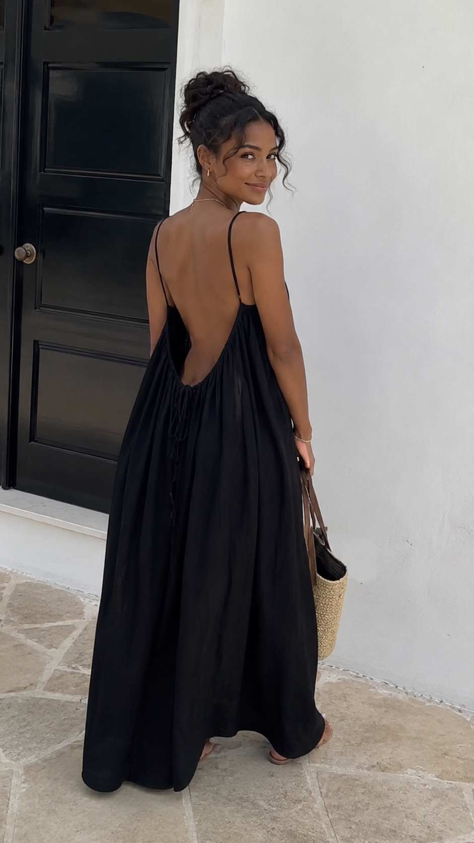 Den rygfri sommer-maxi