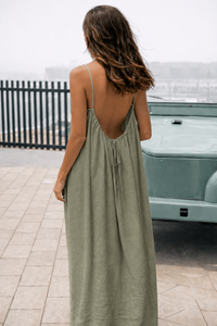 The Backless Summer Maxi