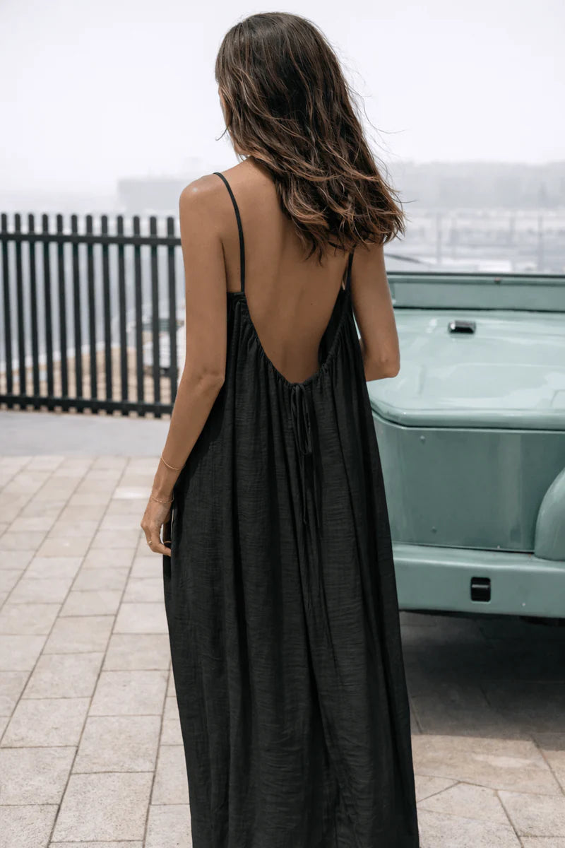 The Backless Summer Maxi