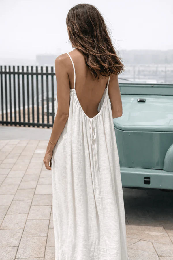 The Backless Summer Maxi