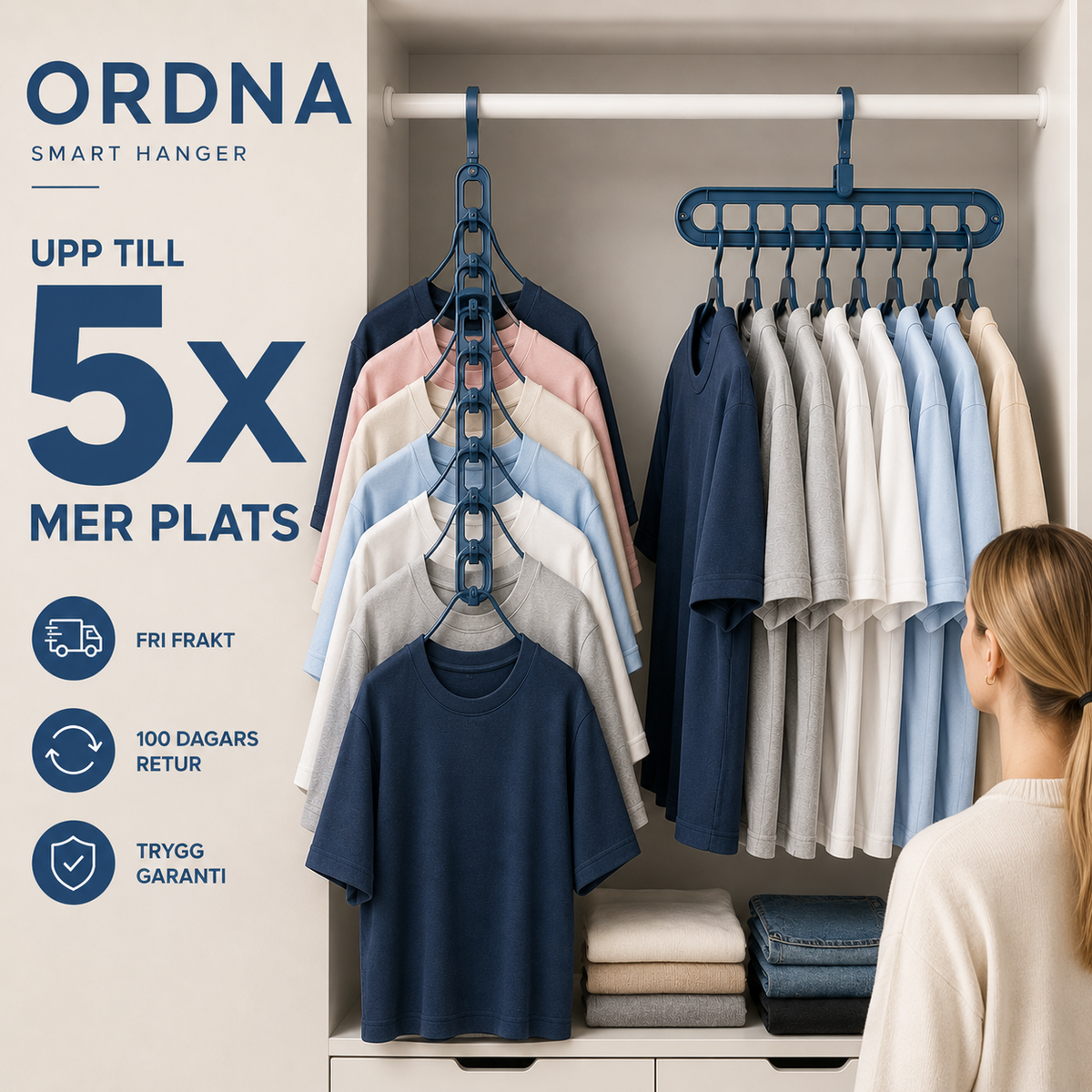 ORDNA™ SMART HANGER – 10-PACK